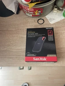 SanDisk Extreme Portable V2 4TB USB-C Tragbare Externe SSD - Bild 1 von 5