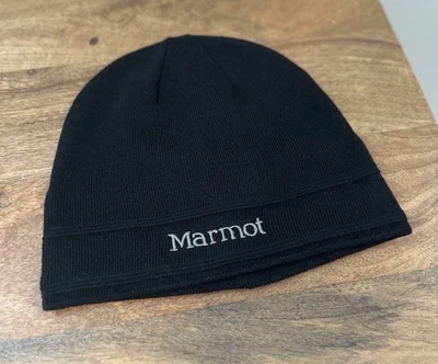 Marmot Outdoor Hiking Beanie Skull Cap Embroidered Logo One Size - Image 1 of 4