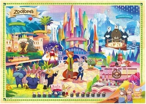 Tenyo [Made in Japan] 500 Piece Jigsaw Puzzle Disney Zootopia Welcome to Zo - Picture 1 of 5