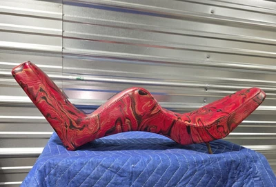 Nuevo de Lote Antiguo Harley Davidson King and Queen Chopper Seat Sportster Ironhead XL XLH XLCH Foto 1 de 4