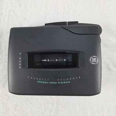 Grabadora de casete vintage GE 3-5362A velocidad variable reproducción probada y funcionando Foto 1 de 4
