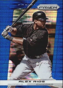 2013 Panini Prizm Prizms Blue Pulsar White Sox Baseball Card #175 Alex Rios - Picture 1 of 1