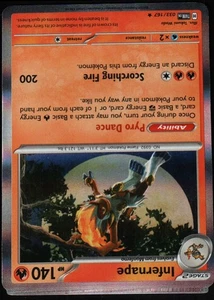 2024 Scarlet & Violet Series - Twilight Masquerade Infernape Rare #33 - Picture 1 of 2