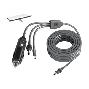 Pour Starlink Mini Câble de Charge 3 en 1 avec Chargeur Voiture et Support Type - Foto 1 di 21