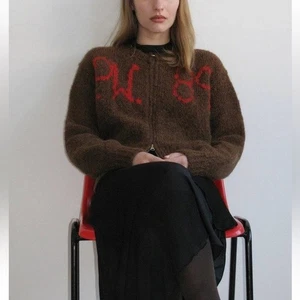 PALOMA WOOL BEN PERDUT SWEATER FULL ZIP PW.89 PRINT Size XS - Bild 1 von 11