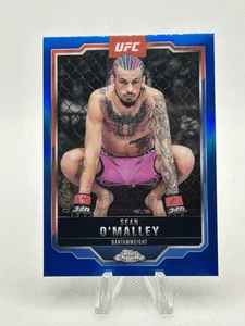 2025 Topps Chrome UFC Sean O’Malley Blue Refractor /150 PWE SHIP - Picture 1 of 2