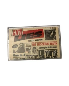 GN’R Guns N’ Roses Lies Cassette US 1988 Geffen - Picture 1 of 4