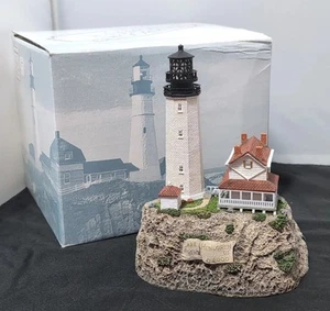 Harbour Lights Lighthouse Cape Henlopen Delaware #243 W/Box - Picture 1 of 12