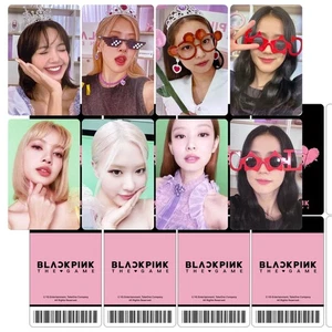 Kpop BP Bpink The Game Photo Cards Self Made Autograph Photocard Collection - Picture 1 of 6