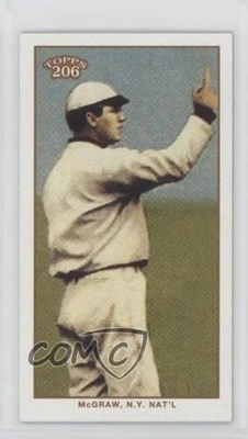 2002 Topps 206 迷你蓝色甜美 Caporal 背面 John McGraw #449 名堂 — 第 1/2 张图片