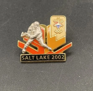 LUGE 2002 SALT LAKE CITY WINTER OLYMPIC PIN - Picture 1 of 5