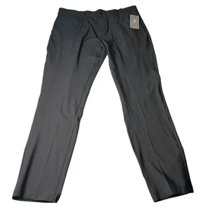 Apana Mens Black Performance Stretch Pants Size Large Style MA4487 MSRP $58 - Picture 1 of 6