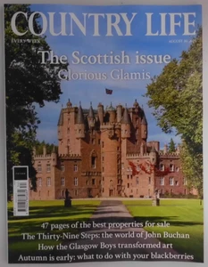 Country Life magazine 20th Aug 2025 The Scottish Issue: Glorious Glamis - Picture 1 of 1