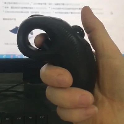 Wireless USB Handheld Finger Trackball Mouse Computer Mice Plug-And-Play - Image 1 of 4