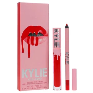 Kylie Cosmetics Velvet Lip Kit Red Velvet - Picture 1 of 8