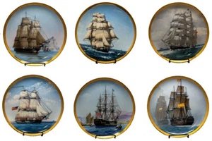 Franklin Mint Legendary Ships of the Golden Age of Sail 1988 Complete Set of 6 - Bild 1 von 5