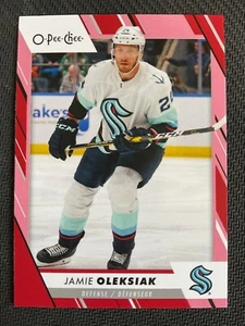 Jamie Oleksiak 2023-24 OPC O-Pee-Chee Red Border Parallel Card #399 - Picture 1 of 1