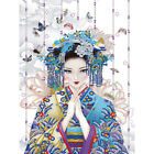 Fr 5D Diamond Painting Geisha Girl Partial Special Shape Drill Diy Mosaic Pictur