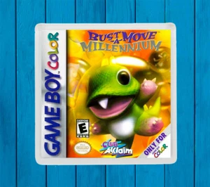 BUST A MOVE MILLENNIUM NINTENDO GAMEBOY COLOR FRIDGE MAGNET IMAN NEVERA - Imagen 1 de 1