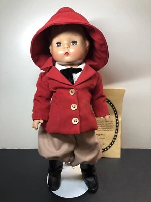 15” Antique Tonner Effanbee Doll Co. “Patsy” Repro Vinyl Equestrian Horse Ride T - Image 1 of 4