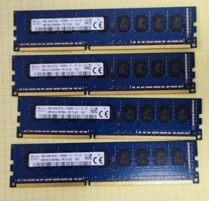 6x HYNIX HMT451U7BFR8A-PB 4GB 1Rx8 PC3L-12800E DDR3-1600 Server ECC Memory - Picture 1 of 2
