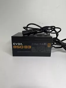 EVGA 850 B3 850W ATX PSU Power Supply Fully Modular 80+ Bronze w/power connector - Picture 1 of 10