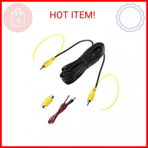 GreenYi 10FT Backup Camera Extension Cable, Upgraded Double-Shielded RCA Video C - Picture 1 of 2