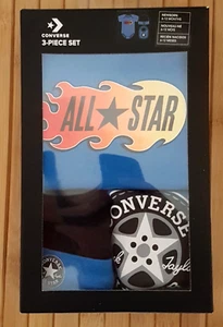 Converse 3-Piece Set 6-12 Months Bodysuit , Hat ,Bib All Star - Picture 1 of 6