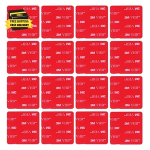 Double Sided Tape Heavy Duty, 3M VHB Mounting Tape Pad Sticker Strong Adhesive T - Picture 1 of 3