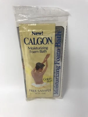 Muestra de baño de espuma hidratante Calgon de colección - perla dorada .67 fl. Oz. Foto 1 de 3