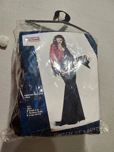 Halloween California Costume Queen Of Nightfall Vampire Velvet Adult Med 8/10 - Picture 1 of 8