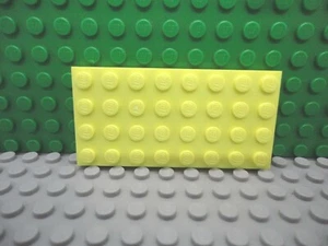 Lego 1 Bright Light Yellow 4x8 base plate NEW - Picture 1 of 1