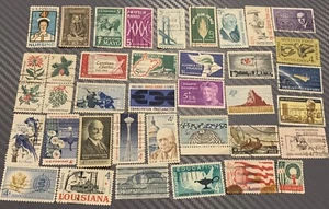 USA Stamps Used Mixed Lot X 37 - Picture 1 of 1