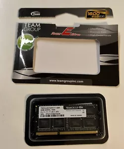 TEAMGROUP Elite DDR3L 8GB RAM Single 1600MHz PC3-12800 CL11 8GB unbuffered - Picture 1 of 4