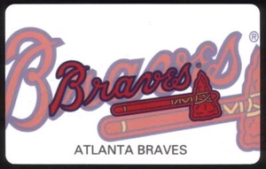 5m Major League Baseball Team Logo: Atlanta Braves Telefonkarte - Bild 1 von 1