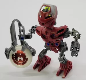 *B9) 2003 LEGO Bionicle Matoran of Metru Nui Mini Figure - Nuhrii - Red - Picture 1 of 12