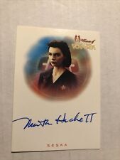 Star Trek Women Of Voyager HoloFEX Autograph Card A1 Martha Hackett Seska