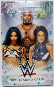 2021 TOPPS WWE WRESTLING HOBBY BOX BLOWOUT CARDS - Picture 1 of 2