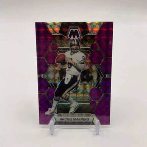 Archie Manning 2023 Panini Mosaic Purple Prizm 49/49 #173 - Picture 1 of 2