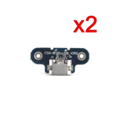 2pc Wireless & Wired Charging Port Charger Micro USB Jack For Beats Studio 2.0 2 - Image 1 of 4