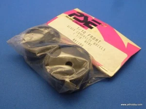(Parma PSE 81100) ProTen Asso. RC10 1/10 Pan Car Black Composite Wheels Front - Picture 1 of 1
