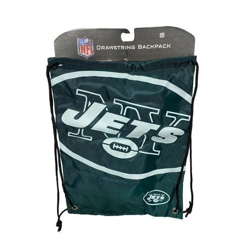 New York NY JETS Drawstring Backpack Tote BAG NEW Cover