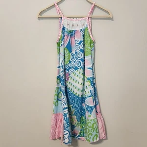 New Naartjie maxi dress sz 7 girls beach sea turtle - Picture 1 of 11