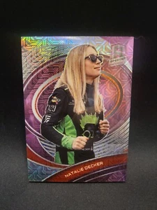2022 panini chronicles spectra racing mojo natalie decker /25 - Picture 1 of 2