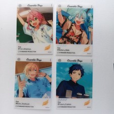 Ensemble Stars EMOCA Plastic Card fine Set EICHI TENSHOUIN WATARU TORI YUZURU
