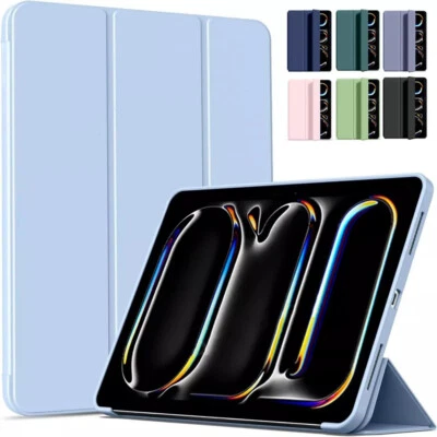 For iPad Pro 13" 11" M4 / Air 13'' 11'' M2 2024 Smart Case Stand Magnetic Cover - Image 1 of 4