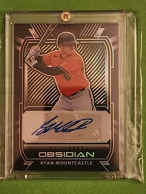 2021 Panini Chronicles - Obsidian Autographs #O-RM Ryan Mountcastle RC - Image 1 of 2