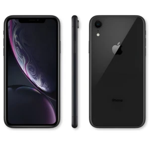 Apple iPhone XR A2105 3GB RAM 64GB Storage 6.1" iOS 96% Battery - Black - Zdjęcie 1 z 11