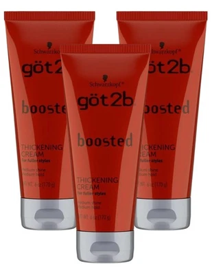 Got 2B Boosted Hair Thickening Cream for Fuller Styles, Medium Shine, Medium ... - Image 1 of 3