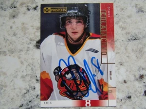 Erie Otters Carlo Colaiacovo Firmado Autografiado 2000-01 Upper Deck Prospects - Imagen 1 de 1